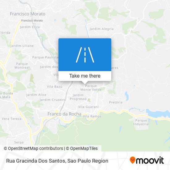 Rua Gracinda Dos Santos map