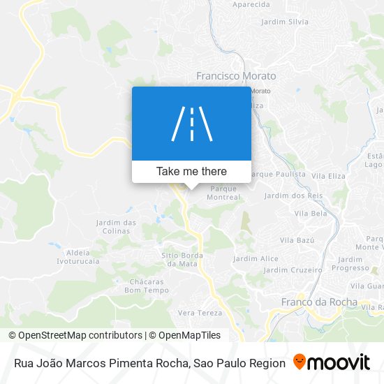 Rua João Marcos Pimenta Rocha map