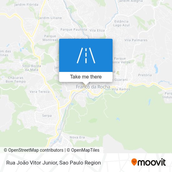 Rua João Vitor Junior map