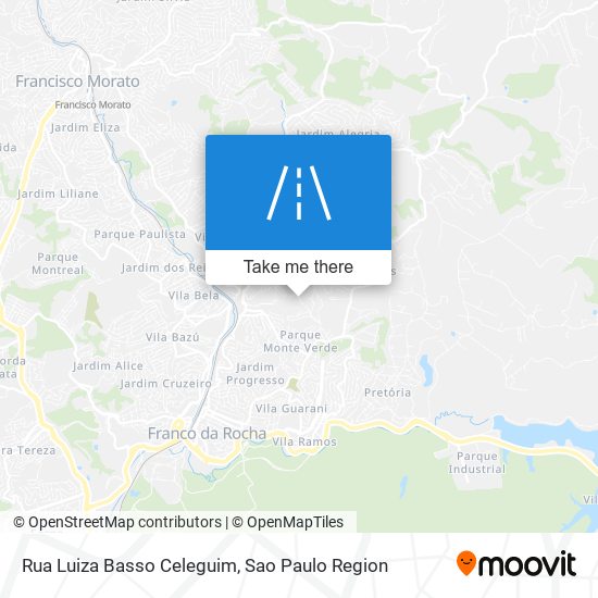 Rua Luiza Basso Celeguim map