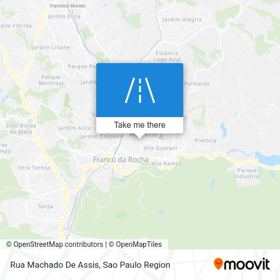 Rua Machado De Assis map