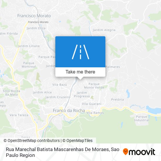 Rua Marechal Batista Mascarenhas De Moraes map