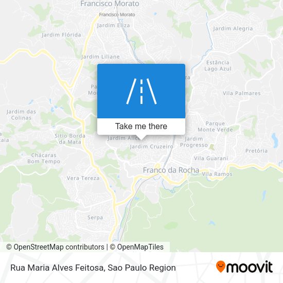 Rua Maria Alves Feitosa map
