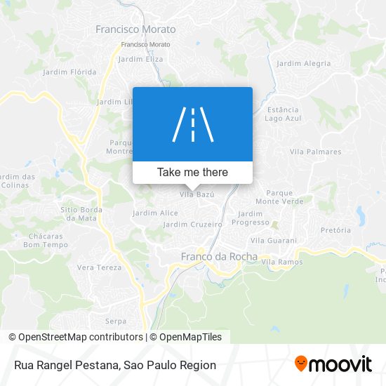 Rua Rangel Pestana map