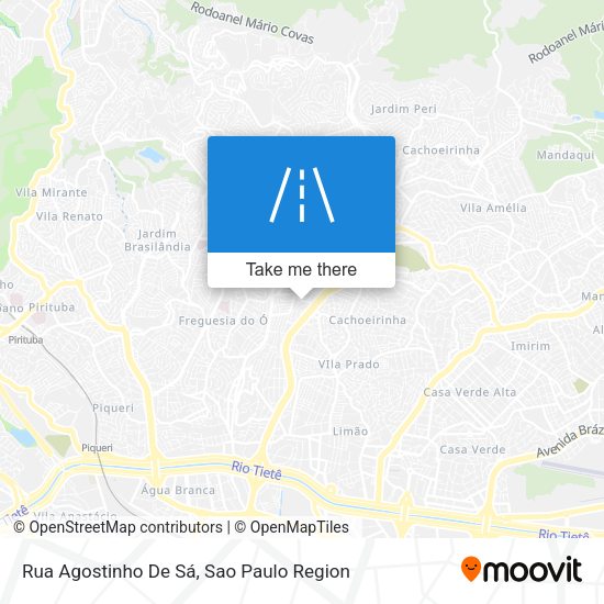 Rua Agostinho De Sá map
