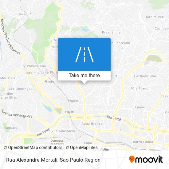 Rua Alexandre Mortali map