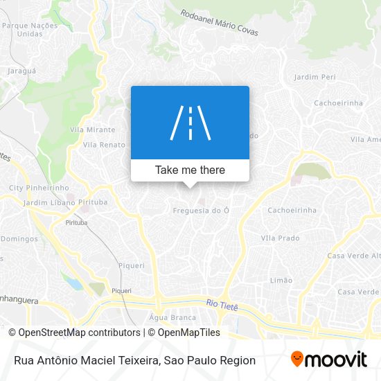Rua Antônio Maciel Teixeira map