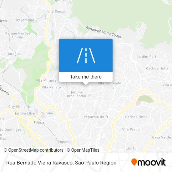 Rua Bernado Vieira Ravasco map