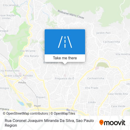 Rua Coronel Joaquim Miranda Da Silva map