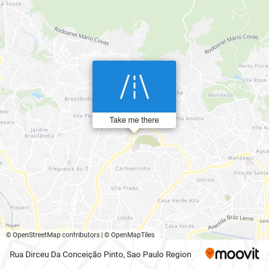 Mapa Rua Dirceu Da Conceição Pinto