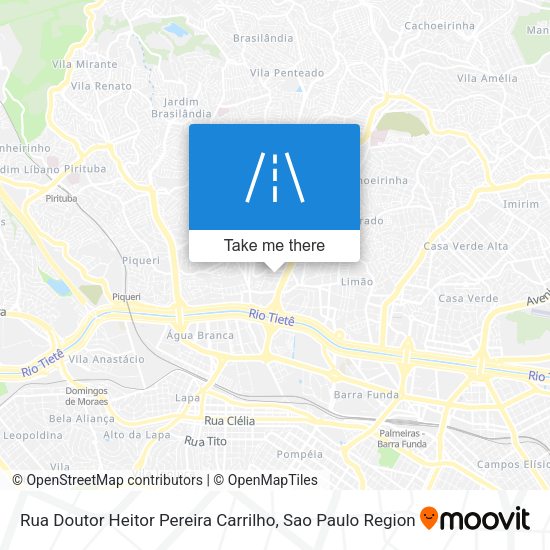 Rua Doutor Heitor Pereira Carrilho map