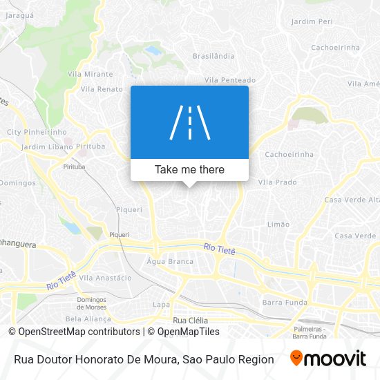 Rua Doutor Honorato De Moura map