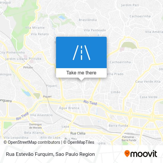Rua Estevão Furquim map