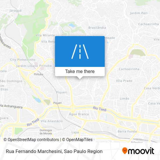 Rua Fernando Marchesini map