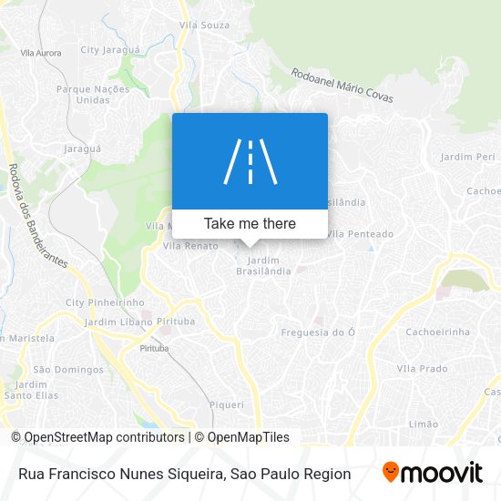 Rua Francisco Nunes Siqueira map