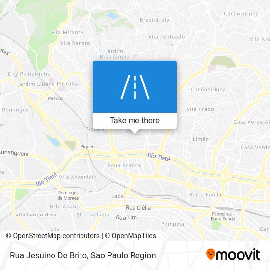 Rua Jesuino De Brito map