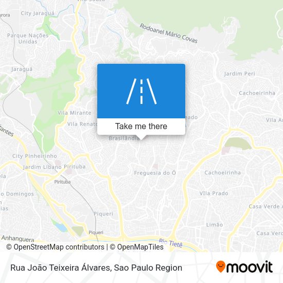 Rua João Teixeira Álvares map