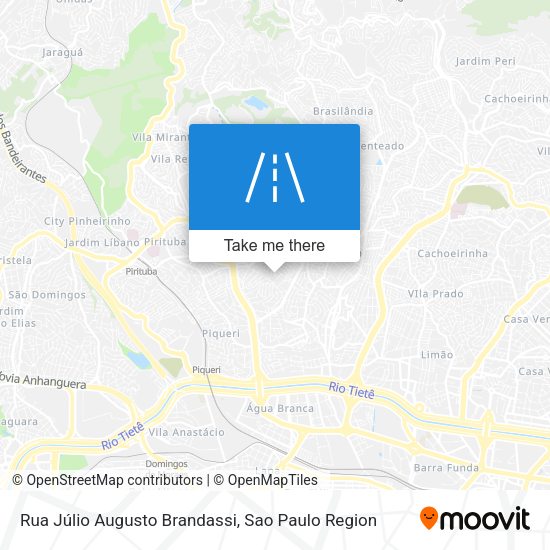 Rua Júlio Augusto Brandassi map