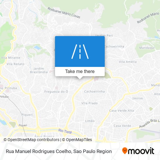 Rua Manuel Rodrigues Coelho map