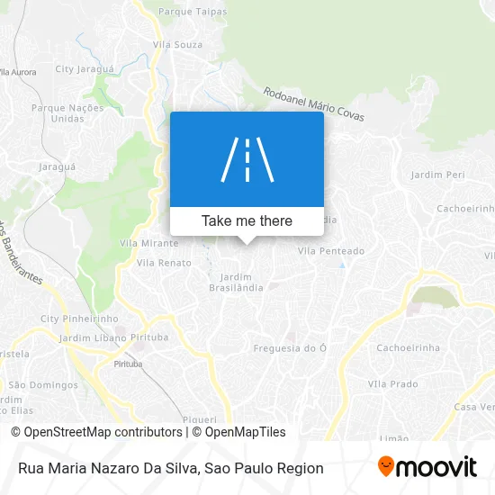 Rua Maria Nazaro Da Silva map