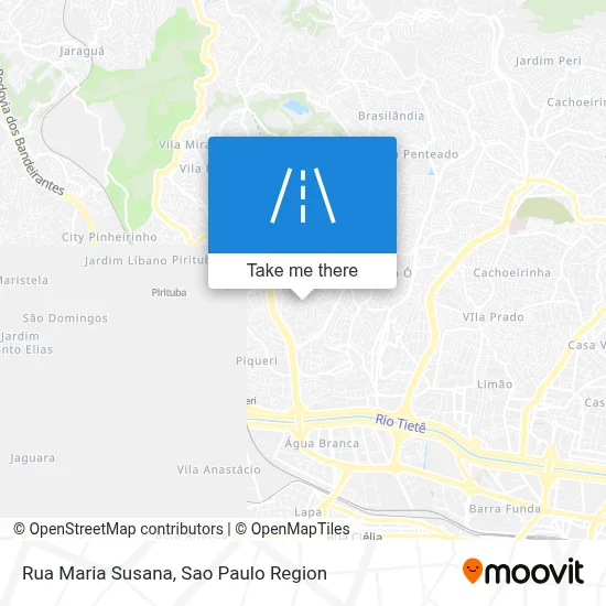Rua Maria Susana map