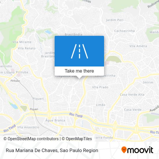 Rua Mariana De Chaves map