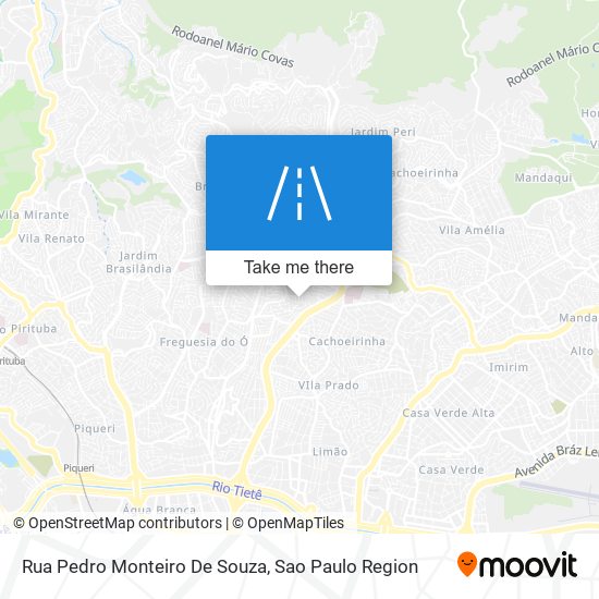 Rua Pedro Monteiro De Souza map