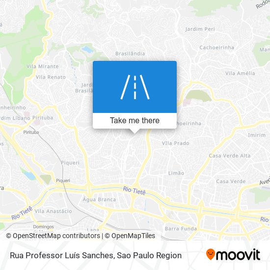 Rua Professor Luís Sanches map