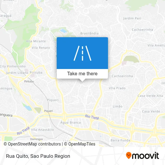 Rua Quito map