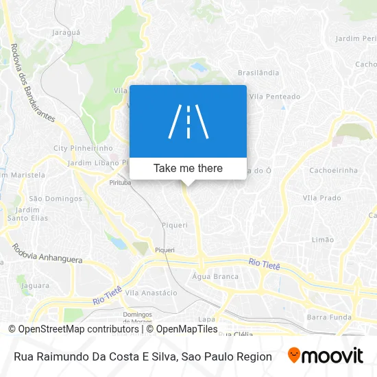 Rua Raimundo Da Costa E Silva map