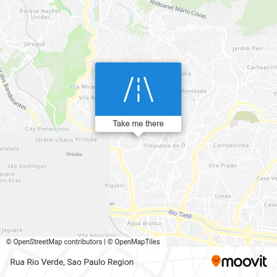 Rua Rio Verde map