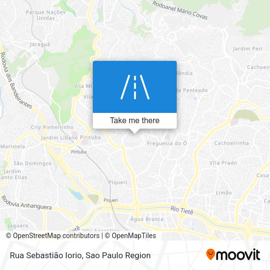 Rua Sebastião Iorio map