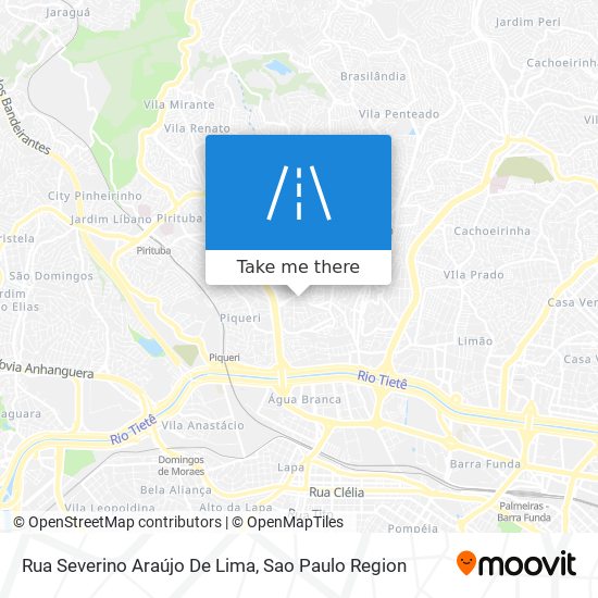 Rua Severino Araújo De Lima map