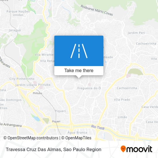 Travessa Cruz Das Almas map