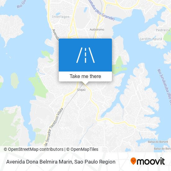 Avenida Dona Belmira Marin map