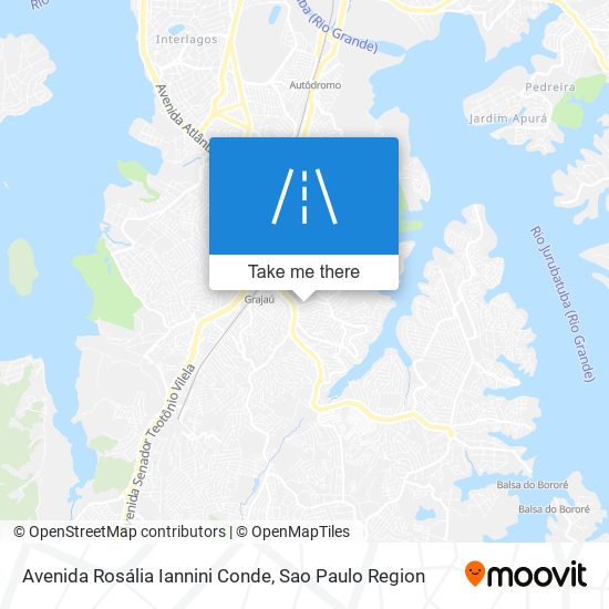 Avenida Rosália Iannini Conde map