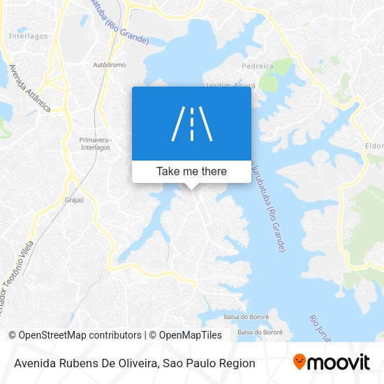 Avenida Rubens De Oliveira map