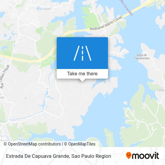 Estrada De Capuava Grande map