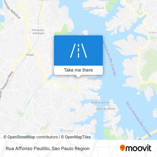 Rua Affonso Paulillo map