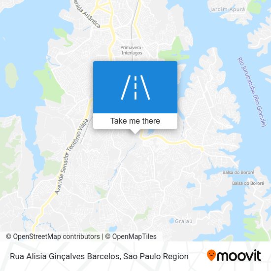 Rua Alisia Ginçalves Barcelos map