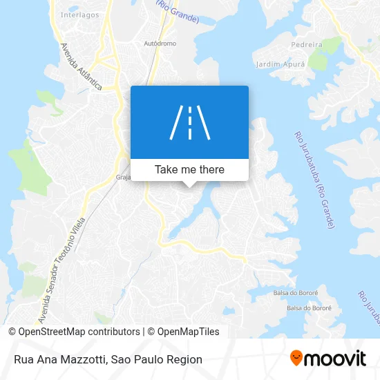Rua Ana Mazzotti map