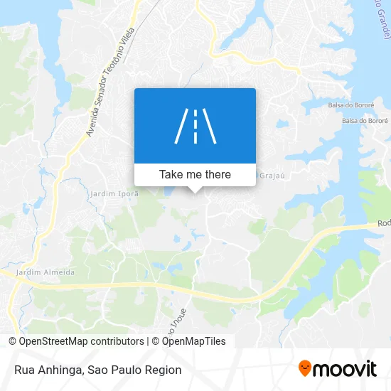 Rua Anhinga map