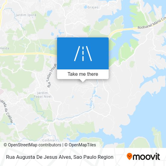 Rua Augusta De Jesus Alves map