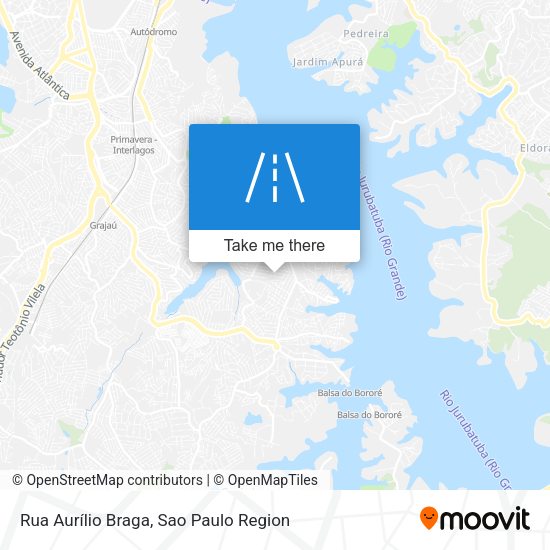 Rua Aurílio Braga map