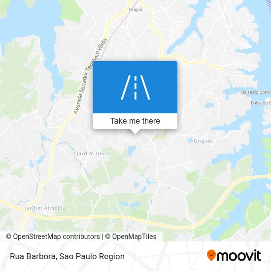 Rua Barbora map