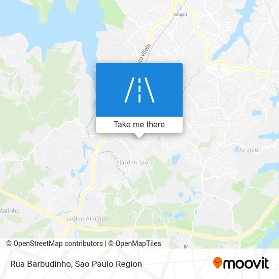 Rua Barbudinho map