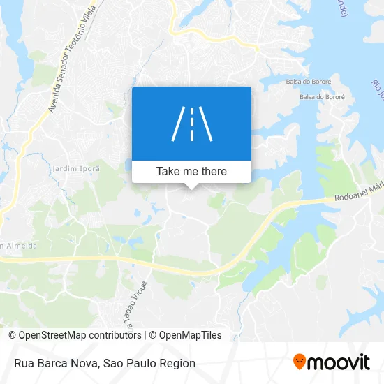 Rua Barca Nova map