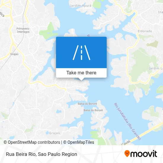 Rua Beira Rio map