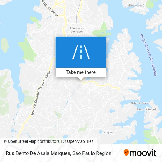 Rua Bento De Assis Marques map