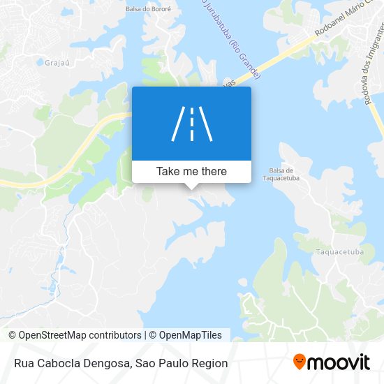 Rua Cabocla Dengosa map